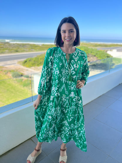 Georgia dress - Green dream