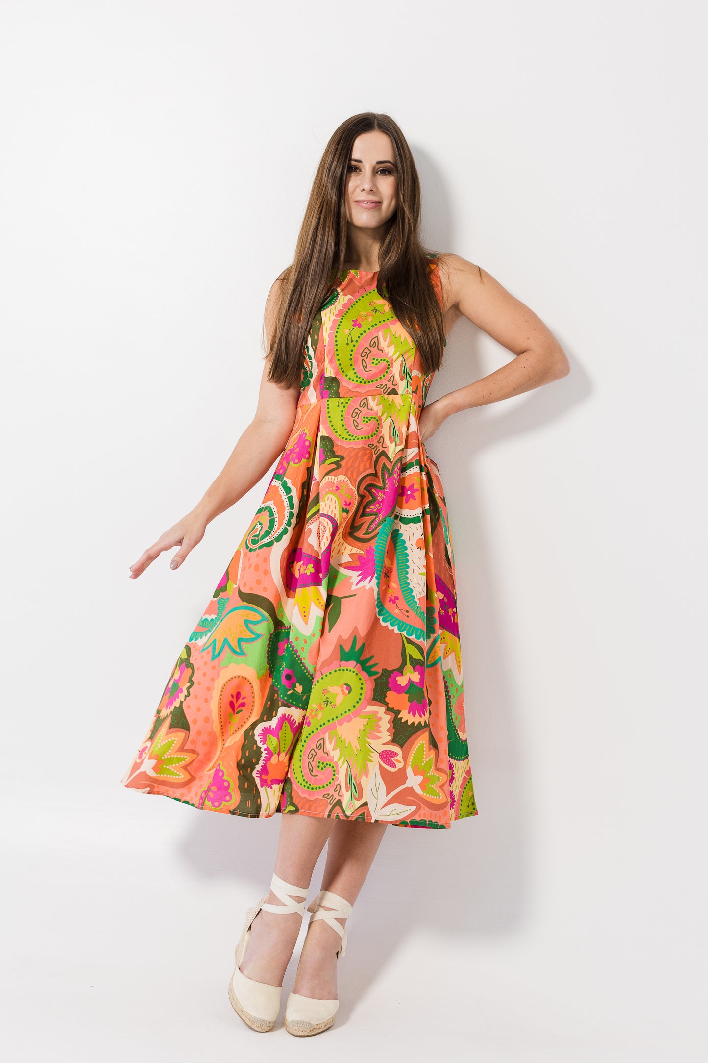 Karla dress - Orange bliss