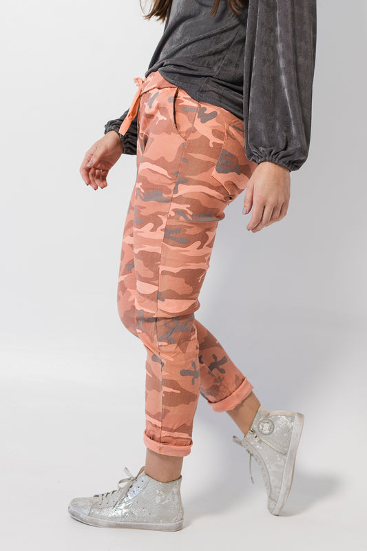 Italian pants - Autumn Camo