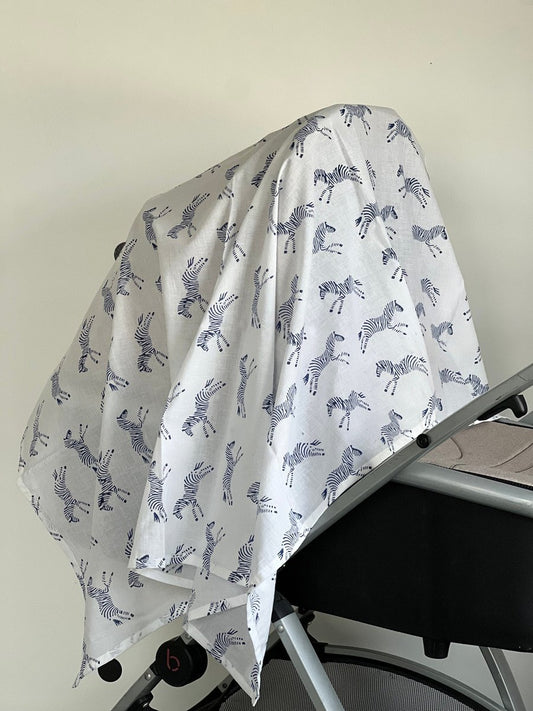 Breathable blanket- Zebra print Babalu boutique