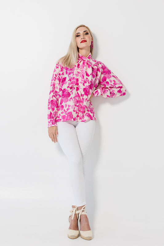 Hantie Blouse - Flora Flaunt