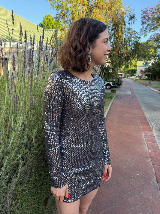 Sequin dress - Midnight