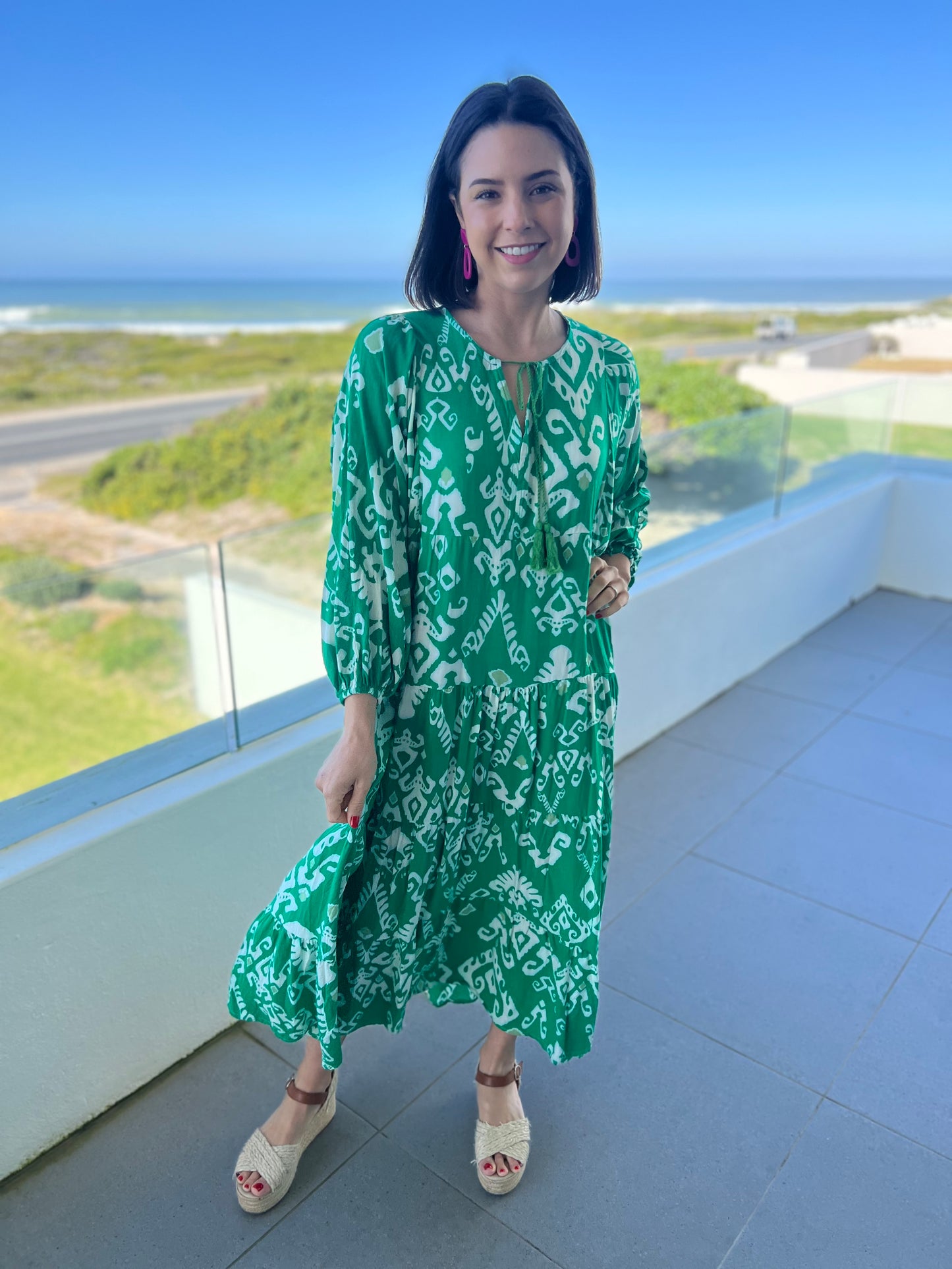 Georgia dress - Green dream