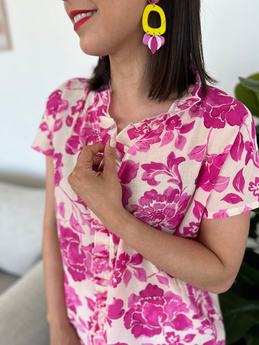 Anelia top - Floral flair