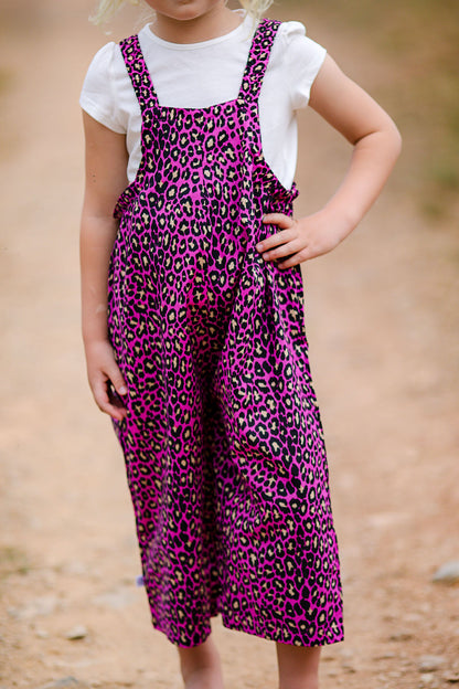 Dungaree - Lady Leopard - Babalu boutique