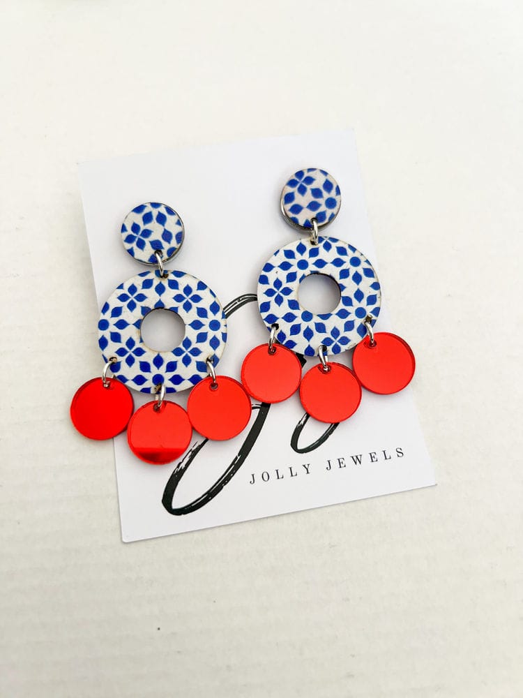 Miss. Greece earrings Babalu boutique