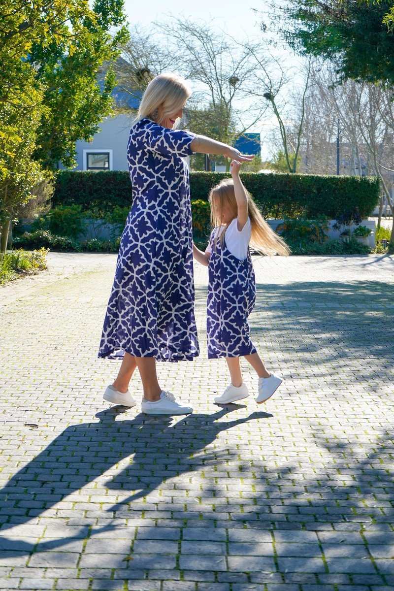 Moroccan print - Kids dungaree Babalu boutique