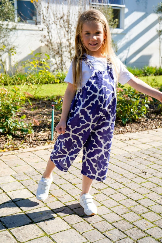 Moroccan print - Kids dungaree Babalu boutique