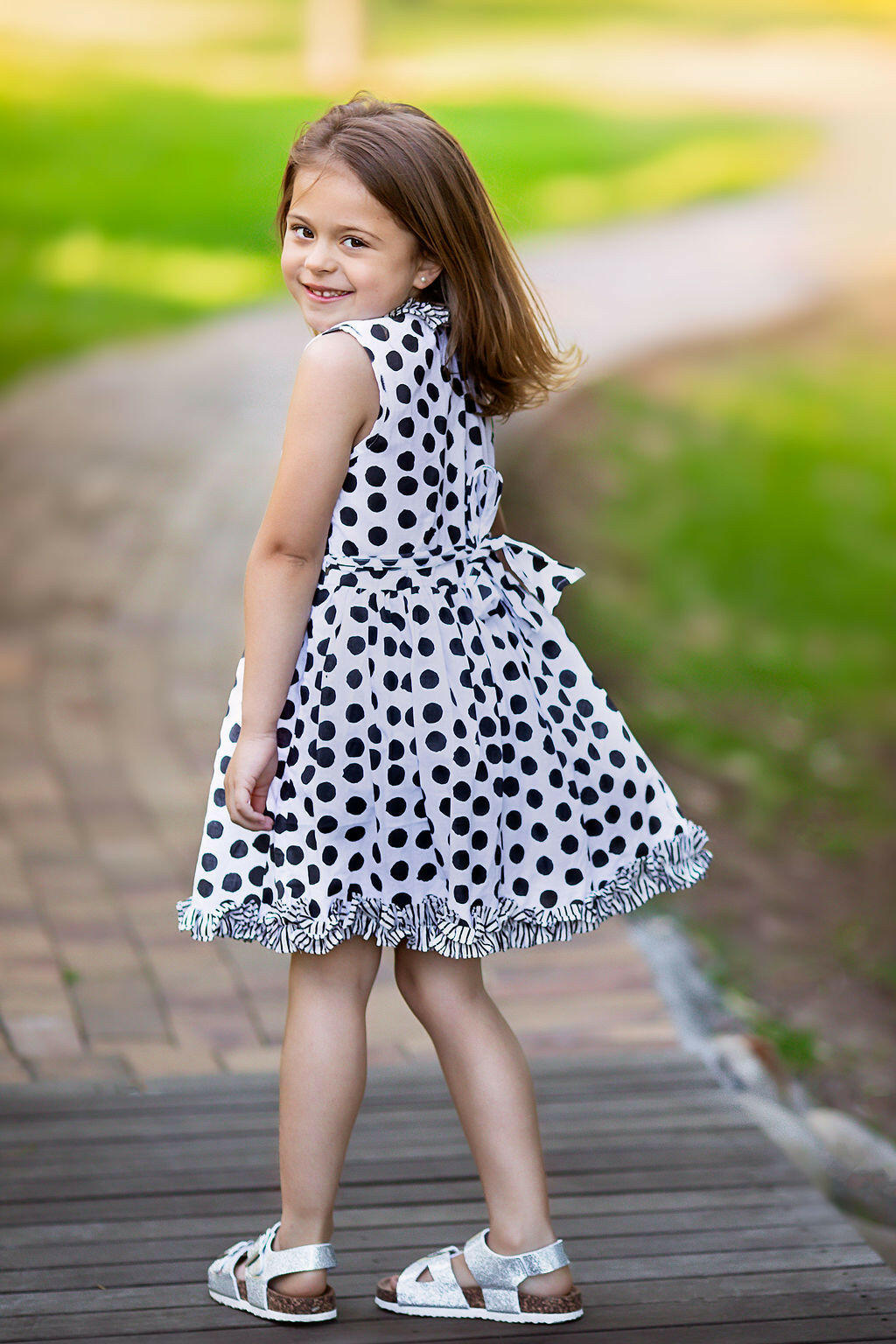 Wrap dress- Polka dot